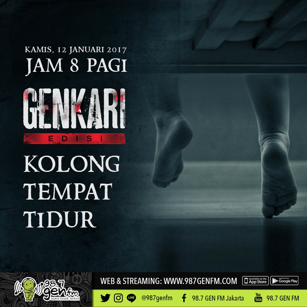 #GENKARI (Kamis Misteri) edisi KOLONG TEMPAT TIDUR!