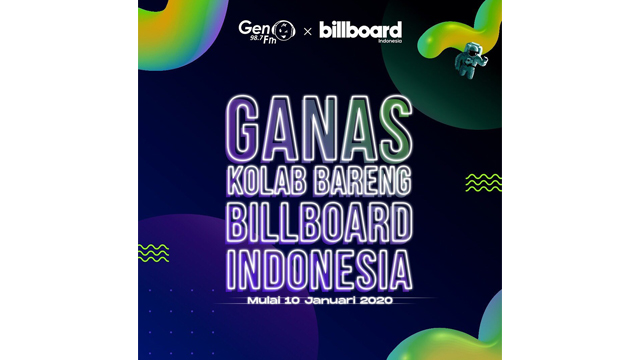 Duet Ganas Antara GEN FM dan Billboard Indonesia